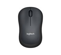 LOGITECH M220 Silent Mouse optical 3 buttons wireless 2.4 GHz USB wireless receiver charcoal