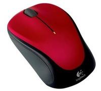 Logitech M235 - 2ème génération - souris - droitiers et gauchers - optique - sans fil - 2.4 GHz - récepteur sans fil USB - rouge G