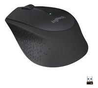 Logitech M280 - Souris - pour droitiers - optique - 3 boutons - sans fil - 2.4 GHz - récepteur sans fil USB - noir Noir G