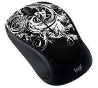 Logitech M317 Souris RF sans Fil + USB Optique - Dark Fleur