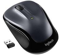 Logitech M325s - Souris - droitiers et gauchers - optique - 5 boutons - sans fil - 2.4 GHz - récepteur sans fil USB - gris foncé G
