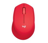 Logitech M330 Silent Plus Souris Sans Fil | Récepteur Nano USB 2,4GHz, Capteur 1000 ppp, Pile 2 ans, PC/Mac/Laptop/Chromebook - Rouge