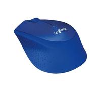 Logitech M330 Silent Plus Souris Sans Fil, Récepteur Nano USB 2,4GHz, Résolution Capteur Optique 1000 ppp, Pile Durée 2 ans, Compatible PC, Mac, Ordinateur Portable, Chromebook - Bleu