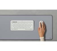 Logitech M350s Pebble Mouse 2 - Souris Bluetooth Ultra-Portable Silencieuse, Design Fin et Rond, Connexion Multi-Appareils, 2 Ans Autonomie