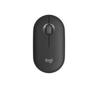 Logitech M350s Pebble Mouse 2 - Souris Bluetooth Ultra-Portable Silencieuse, Design Fin et Rond, Connexion Multi-Appareils, 2 Ans Autonomie