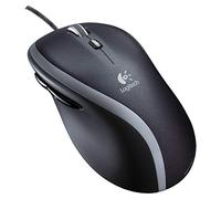 Logitech M500 Souris Filaire USB, Suivi Laser Haute Précision 1000 PPP, Conception Incurvée Confortable, 7 Boutons, Compatible avec PC/Mac/Laptop - Noire