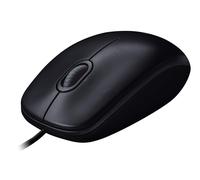 Logitech M90 Wired USB Mouse, 1000 DPI Optical Tracking, Ambidextrous PC / Mac /