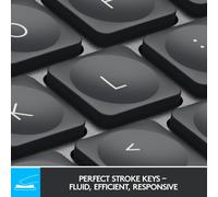 Clavier sans fil - Logitech - MX Keys Mini - Graphite - Rétroéclairé - US