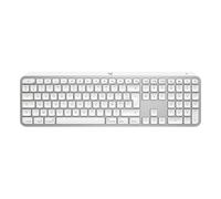 Clavier sans fil Azerty Logitech MX Keys S pour Mac Gris pâle