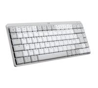 Logitech MX Mini Mechanical for Mac clavier Bluetooth AZERTY Français Gris, Blanc