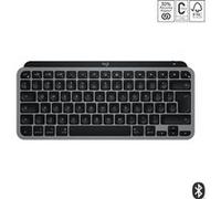 Logitech Master Series MX Keys Mini for Mac - Clavier - compact - rétroéclairé - sans fil - Bluetooth LE - QWERTY - International US - gris sidéral G