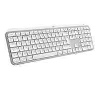 Logitech Master Series MX Keys S for Mac - Clavier - full size - rétroéclairé - sans fil - Bluetooth LE - AZERTY - Français - gris pâle
