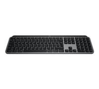 Logitech Master Series MX Keys S for Mac - Clavier - full size - rétroéclairé - sans fil - Bluetooth LE - QWERTZ - Allemand - gris sidéral G