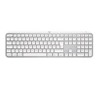 Logitech Master Series MX Keys S for Mac - Clavier - full size - rétroéclairé - sans fil - Bluetooth LE - QWERTZ - Allemand - gris pâle G