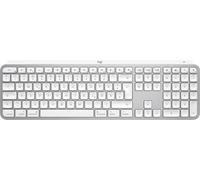 Logitech Master Series MX Keys S for Mac - Clavier - full size - rétroéclairé - sans fil - Bluetooth LE - QWERTZ - Allemand - gris pâle G