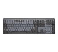 Logitech Master Series MX Mechanical - Clavier - rétroéclairé - sans fil - Bluetooth LE - QWERTY - Nordique (Danois/Finnois/Norvégien/Suédois) - commutateur : Clicky - graphite G