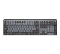 Logitech Master Series MX Mechanical - Clavier - rétroéclairé - sans fil - Bluetooth LE - QWERTY - Nordique (Danois/Finnois/Norvégien/Suédois) - commutateur : Linear - graphite G