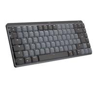 Logitech Master Series MX Mechanical Mini - Clavier - rétroéclairé - sans fil - Bluetooth LE - QWERTZ - Suisse - commutateur : Tactile Silencieux - graphite