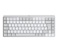 Clavier mécanique - Logitech - MX Mechanical Mini - QWERTY Anglais - Blanc - Rétro-éclairé