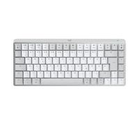 Logitech Master Series MX Mechanical Mini for Mac - Clavier - rétroéclairé - sans fil - Bluetooth LE - QWERTY - International US - commutateur : Tactile Silencieux - gris pâle