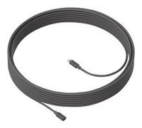 Logitech MeetUp - Rallonge de câble de microphone - 10 m - pour Logitech MICRO D'EXTENSION POUR MEETUP G