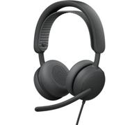 Logitech Casque Zone Wired 2 – ANC hybride adaptative, USB‑C avec adaptateur USB‑A – Graphite