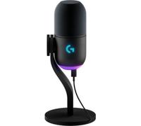 Logitech G – Microphone de table Yeti GX – USB, LIGHTSYNC RVB, Supercardioïde – Noir
