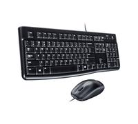 LOGITECH MK120 Clavier + Souris Avec Fil Couleur Noir