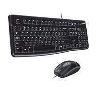 Logitech MK120 Combo, Swiss Wired, 920-002559 (Wired Mouse and Keyboard)