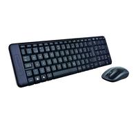 Logitech MK220 Pack clavier souris Bureau USB Espagnole Noir
