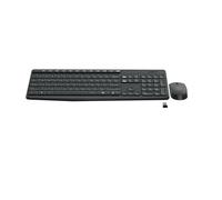 Logitech MK235 Clavier RF sans Fil Hongrois Noir
