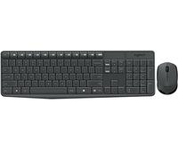 Logitech MK235 clavier RF Wireless Bulgare Noir - Claviers (Standard, Sans fil, RF Wireless, Noir, Souris incluse)