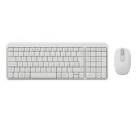 Logitech MK250 Compact Bluetooth Wireless Combo clavier Souris incluse Universel RF sans fil + Bluetooth Italien Blanc