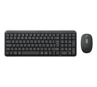 Logitech MK250 Compact Bluetooth Wireless Combo clavier Souris incluse Universel RF sans fil + Bluetooth Italien Graphite