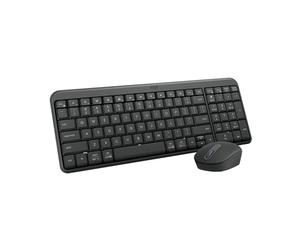 Logitech MK250 Ensemble Souris et Clavier sans Fil Bluetooth : connectivité Rapide et Facile, Clavier sans Fil Compact, Souris ambidextre, Construction Durable - Windows/MacOS - Graphite