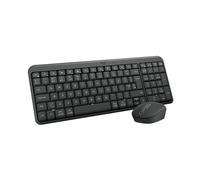 Logitech MK250 Ensemble Souris et Clavier sans Fil Bluetooth : connectivité Simple et Rapide, Clavier sans Fil Compact, Souris ambidextre, Construction Durable - Windows/macOS - QWERTY