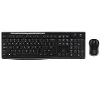 Logitech Clavier sans fil MK270 RF QWERTZ Hongrois Noir