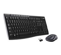 Logitech Wireless Keyboard+Mouse MK270 black retail