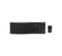 Logitech MK270 - Ensemble Clavier AZERTY & Souris USB Optique 1000 DPI - Portée 10m, Batterie Longue Durée, Compatible Windows/ChromeOS/Linux