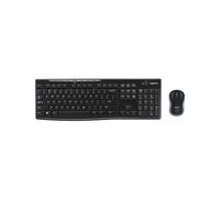 Logitech MK270 - Ensemble Clavier QWERTY 111 Touches Sans Fil 2.4 GHz avec Souris Optique Ambidextre USB - Portée 10m - Autonomie Clavier 36 Mois