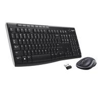 Logitech Ensemble clavier et souris MK270 – Sans fil 2,4 GHz – Espagnol