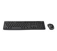Ensemble Clavier Souris - Sans fil - Logitech - MK270 - AZERTY - Noir