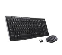 Logitech MK270 Wireless Keyboard and Mouse Combo for Windows, AZERTY Belgian Lay