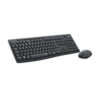 Logitech Ensemble clavier et souris MK295 Silent - sans fil 2,4 GHz - QWERTZ Allemand - graphite G