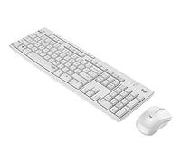 Logitech MK295 silencieux sans fil COMBO - DEU QWERTZ | Layout Tedesco QWERTZ - Bianco