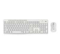 Logitech MK295 silencieux sans fil COMBO - ITA QWERTY | Silenttouch Technology, Numeric Keypad, Quick Choice, Optical Tracking, Nano USB Receiver, Italian Qwerty Layout, White