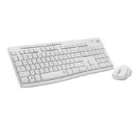 Logitech Ensemble clavier et souris MK295 Silent, sans fil 2,4 GHz, Espagnol, blanc cassé