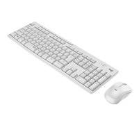 Logitech MK295 Silent - ensemble clavier et souris - Français - blanc cassé Périphérique d'entrée
