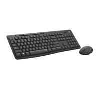 Logitech MK295 Silent - Ensemble clavier et souris - sans fil - 2.4 GHz - Italien - graphite