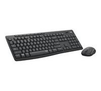 Logitech Ensemble clavier et souris MK295 Silent - sans fil 2,4 GHz - QWERTZ Allemand - graphite G